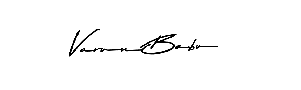 Use a signature maker to create a handwritten signature online. With this signature software, you can design (Asem Kandis PERSONAL USE) your own signature for name Varun Babu. Varun Babu signature style 9 images and pictures png