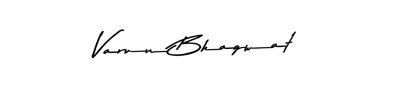 Design your own signature with our free online signature maker. With this signature software, you can create a handwritten (Asem Kandis PERSONAL USE) signature for name Varun Bhagwat. Varun Bhagwat signature style 9 images and pictures png