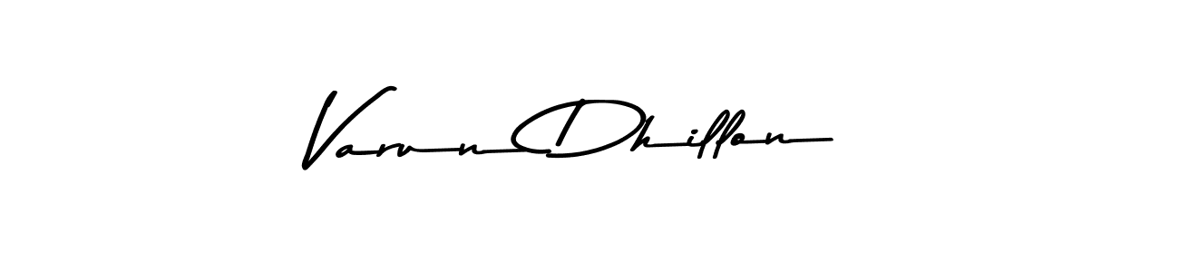 How to make Varun Dhillon signature? Asem Kandis PERSONAL USE is a professional autograph style. Create handwritten signature for Varun Dhillon name. Varun Dhillon signature style 9 images and pictures png