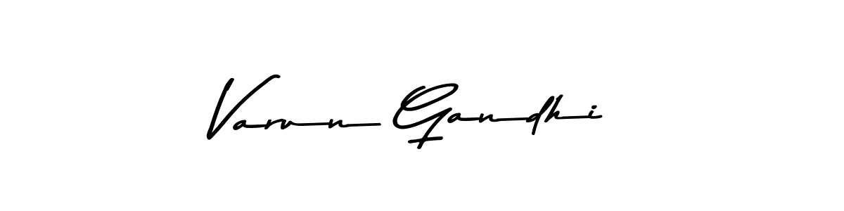 This is the best signature style for the Varun Gandhi name. Also you like these signature font (Asem Kandis PERSONAL USE). Mix name signature. Varun Gandhi signature style 9 images and pictures png