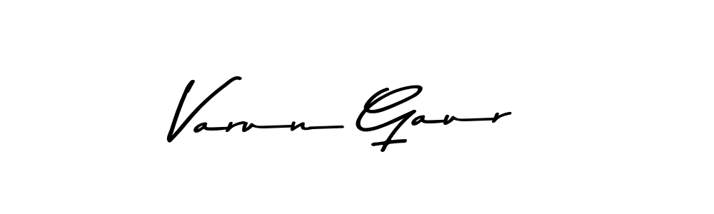 Make a beautiful signature design for name Varun Gaur. Use this online signature maker to create a handwritten signature for free. Varun Gaur signature style 9 images and pictures png