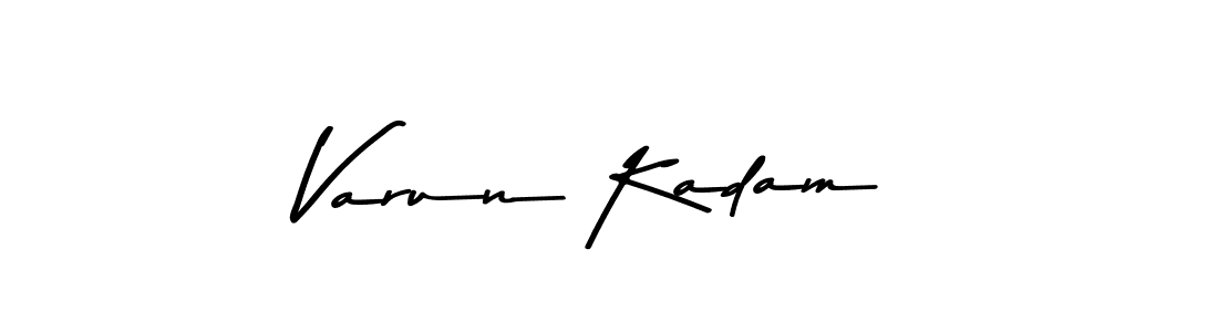 if you are searching for the best signature style for your name Varun Kadam. so please give up your signature search. here we have designed multiple signature styles  using Asem Kandis PERSONAL USE. Varun Kadam signature style 9 images and pictures png