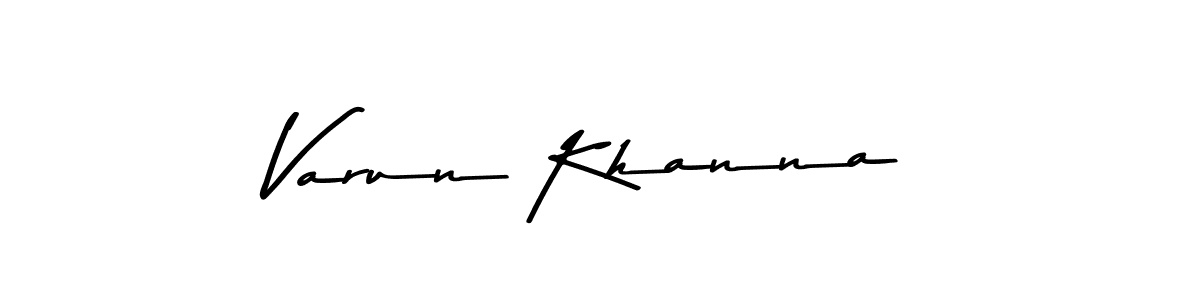 It looks lik you need a new signature style for name Varun Khanna. Design unique handwritten (Asem Kandis PERSONAL USE) signature with our free signature maker in just a few clicks. Varun Khanna signature style 9 images and pictures png