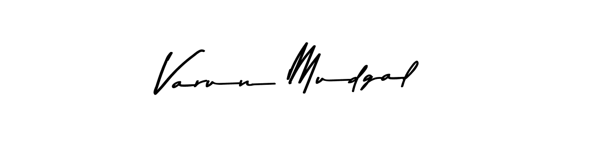 Design your own signature with our free online signature maker. With this signature software, you can create a handwritten (Asem Kandis PERSONAL USE) signature for name Varun Mudgal. Varun Mudgal signature style 9 images and pictures png