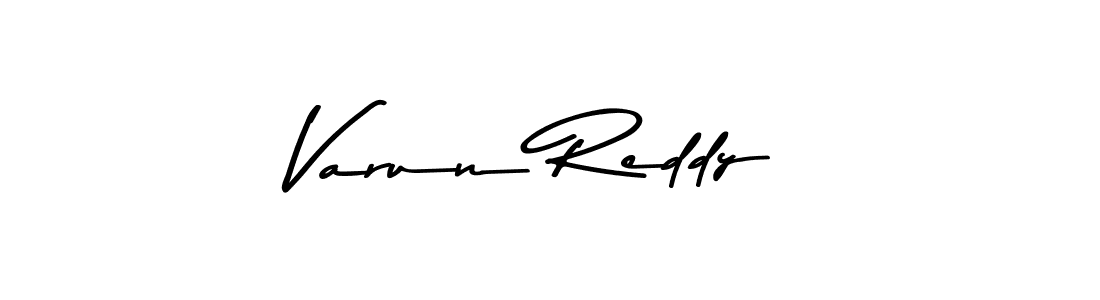 Make a beautiful signature design for name Varun Reddy. With this signature (Asem Kandis PERSONAL USE) style, you can create a handwritten signature for free. Varun Reddy signature style 9 images and pictures png