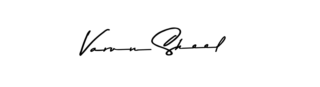 Here are the top 10 professional signature styles for the name Varun Sheel. These are the best autograph styles you can use for your name. Varun Sheel signature style 9 images and pictures png