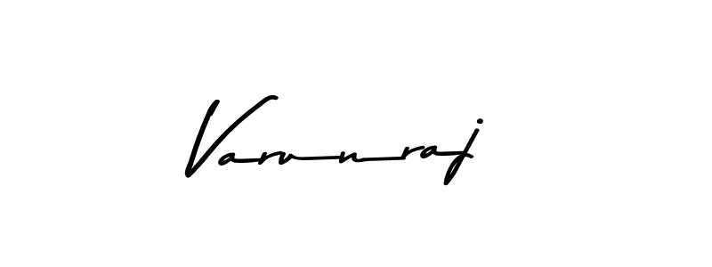 Varunraj stylish signature style. Best Handwritten Sign (Asem Kandis PERSONAL USE) for my name. Handwritten Signature Collection Ideas for my name Varunraj. Varunraj signature style 9 images and pictures png