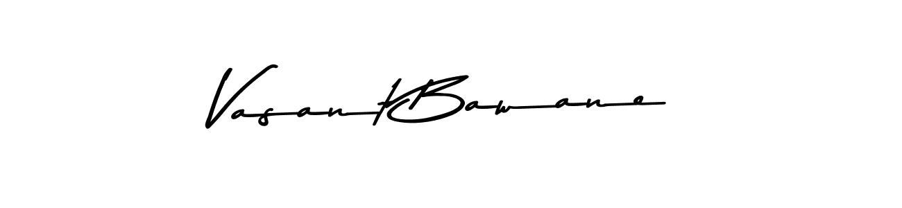Use a signature maker to create a handwritten signature online. With this signature software, you can design (Asem Kandis PERSONAL USE) your own signature for name Vasant Bawane. Vasant Bawane signature style 9 images and pictures png