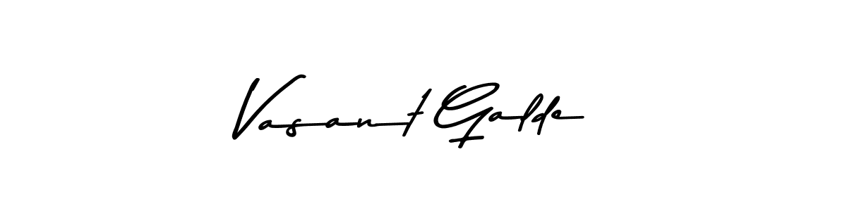 Best and Professional Signature Style for Vasant Galde. Asem Kandis PERSONAL USE Best Signature Style Collection. Vasant Galde signature style 9 images and pictures png