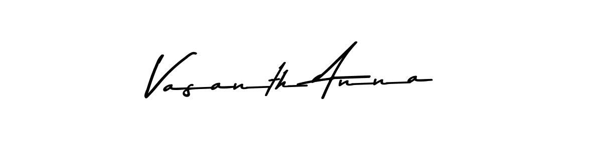 Also You can easily find your signature by using the search form. We will create Vasanth Anna name handwritten signature images for you free of cost using Asem Kandis PERSONAL USE sign style. Vasanth Anna signature style 9 images and pictures png
