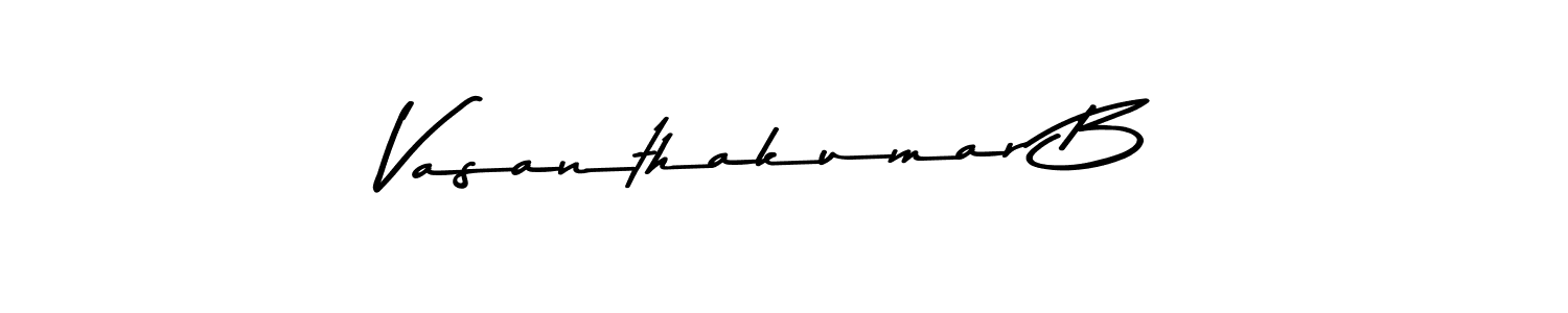 You can use this online signature creator to create a handwritten signature for the name Vasanthakumar B. This is the best online autograph maker. Vasanthakumar B signature style 9 images and pictures png