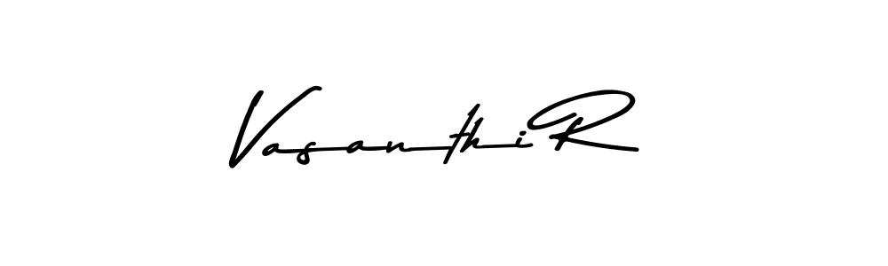 How to Draw Vasanthi R signature style? Asem Kandis PERSONAL USE is a latest design signature styles for name Vasanthi R. Vasanthi R signature style 9 images and pictures png