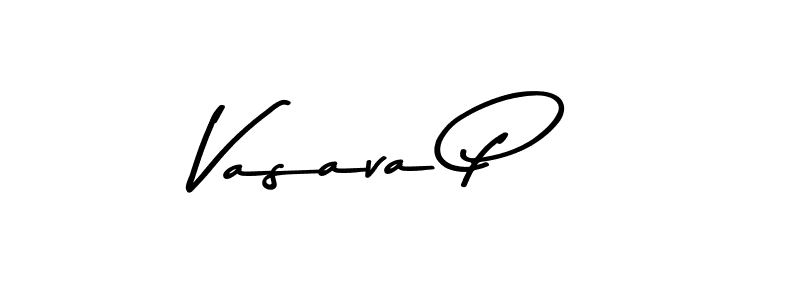 How to Draw Vasava P signature style? Asem Kandis PERSONAL USE is a latest design signature styles for name Vasava P. Vasava P signature style 9 images and pictures png