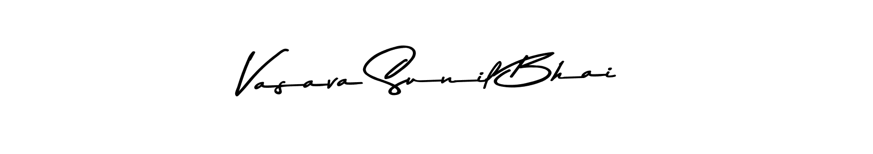 Also we have Vasava Sunil Bhai name is the best signature style. Create professional handwritten signature collection using Asem Kandis PERSONAL USE autograph style. Vasava Sunil Bhai signature style 9 images and pictures png