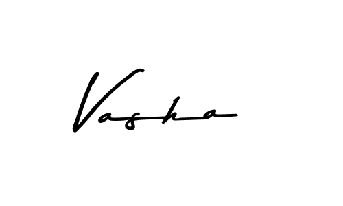 Vasha stylish signature style. Best Handwritten Sign (Asem Kandis PERSONAL USE) for my name. Handwritten Signature Collection Ideas for my name Vasha. Vasha signature style 9 images and pictures png