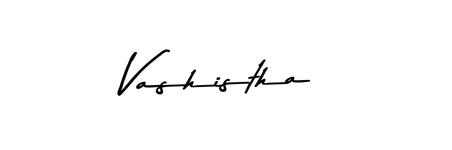 How to make Vashistha signature? Asem Kandis PERSONAL USE is a professional autograph style. Create handwritten signature for Vashistha name. Vashistha signature style 9 images and pictures png