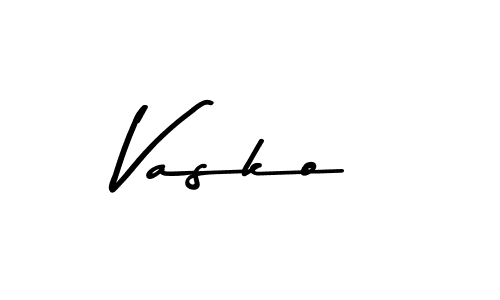 How to make Vasko signature? Asem Kandis PERSONAL USE is a professional autograph style. Create handwritten signature for Vasko name. Vasko signature style 9 images and pictures png