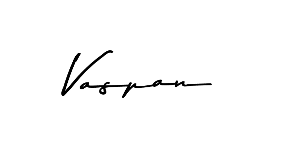 Create a beautiful signature design for name Vaspan. With this signature (Asem Kandis PERSONAL USE) fonts, you can make a handwritten signature for free. Vaspan signature style 9 images and pictures png