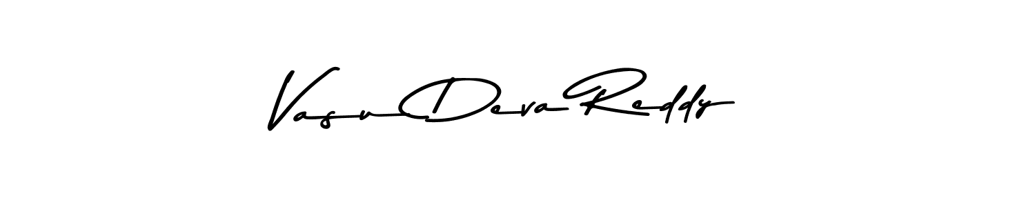 How to make Vasu Deva Reddy name signature. Use Asem Kandis PERSONAL USE style for creating short signs online. This is the latest handwritten sign. Vasu Deva Reddy signature style 9 images and pictures png