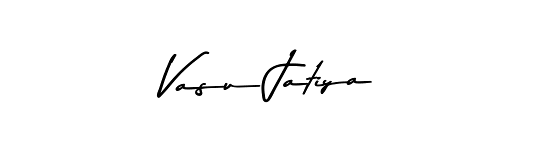 How to make Vasu Jatiya signature? Asem Kandis PERSONAL USE is a professional autograph style. Create handwritten signature for Vasu Jatiya name. Vasu Jatiya signature style 9 images and pictures png