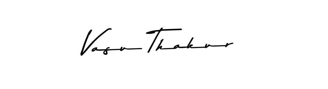 Use a signature maker to create a handwritten signature online. With this signature software, you can design (Asem Kandis PERSONAL USE) your own signature for name Vasu Thakur. Vasu Thakur signature style 9 images and pictures png