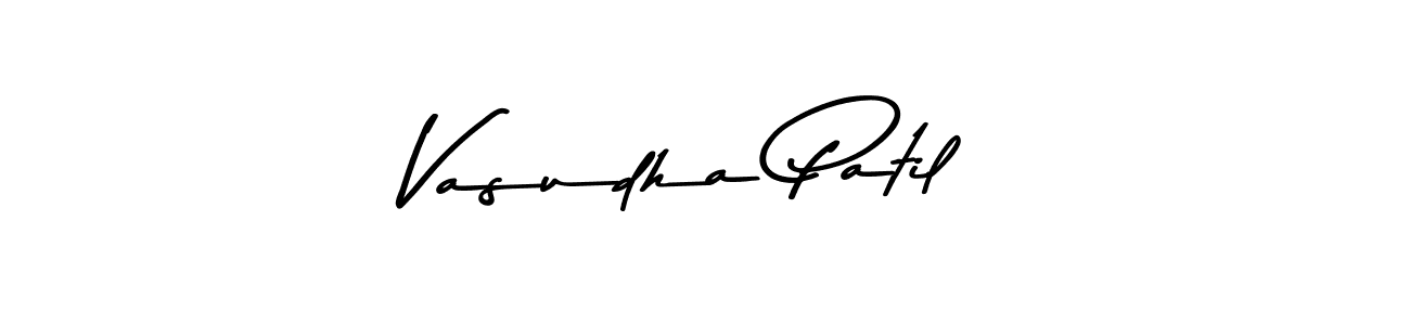 Use a signature maker to create a handwritten signature online. With this signature software, you can design (Asem Kandis PERSONAL USE) your own signature for name Vasudha Patil. Vasudha Patil signature style 9 images and pictures png