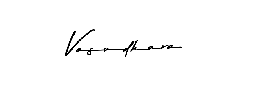 How to make Vasudhara signature? Asem Kandis PERSONAL USE is a professional autograph style. Create handwritten signature for Vasudhara name. Vasudhara signature style 9 images and pictures png
