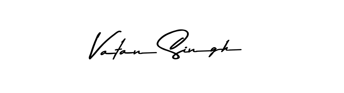 Vatan Singh stylish signature style. Best Handwritten Sign (Asem Kandis PERSONAL USE) for my name. Handwritten Signature Collection Ideas for my name Vatan Singh. Vatan Singh signature style 9 images and pictures png