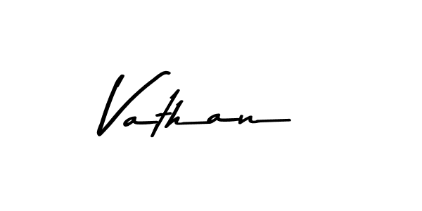 How to make Vathan signature? Asem Kandis PERSONAL USE is a professional autograph style. Create handwritten signature for Vathan name. Vathan signature style 9 images and pictures png