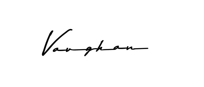 Make a beautiful signature design for name Vaughan. With this signature (Asem Kandis PERSONAL USE) style, you can create a handwritten signature for free. Vaughan signature style 9 images and pictures png