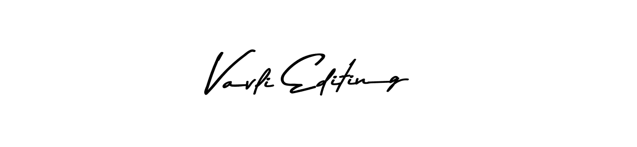 Similarly Asem Kandis PERSONAL USE is the best handwritten signature design. Signature creator online .You can use it as an online autograph creator for name Vavli Editing. Vavli Editing signature style 9 images and pictures png