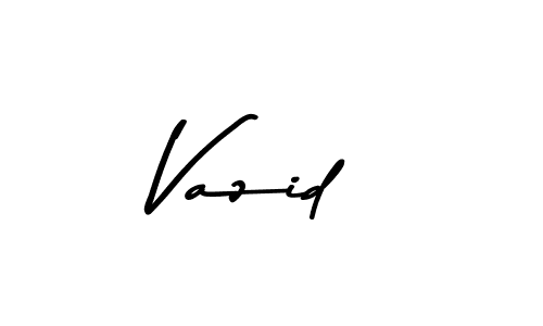 Vazid stylish signature style. Best Handwritten Sign (Asem Kandis PERSONAL USE) for my name. Handwritten Signature Collection Ideas for my name Vazid. Vazid signature style 9 images and pictures png