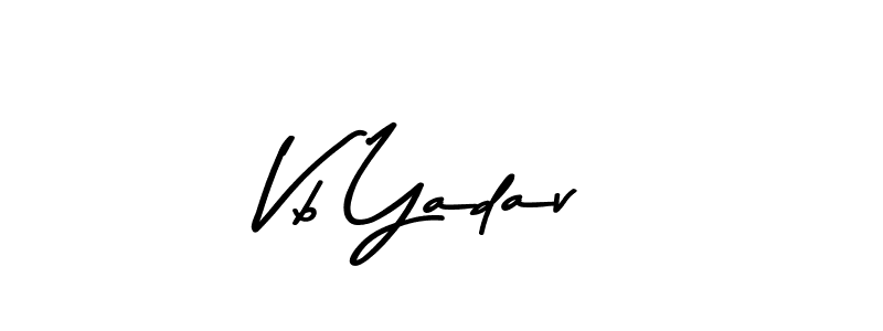 Similarly Asem Kandis PERSONAL USE is the best handwritten signature design. Signature creator online .You can use it as an online autograph creator for name Vb Yadav. Vb Yadav signature style 9 images and pictures png