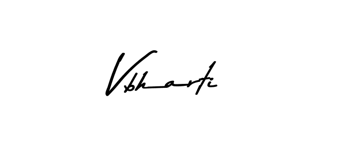 The best way (Asem Kandis PERSONAL USE) to make a short signature is to pick only two or three words in your name. The name Vbharti include a total of six letters. For converting this name. Vbharti signature style 9 images and pictures png