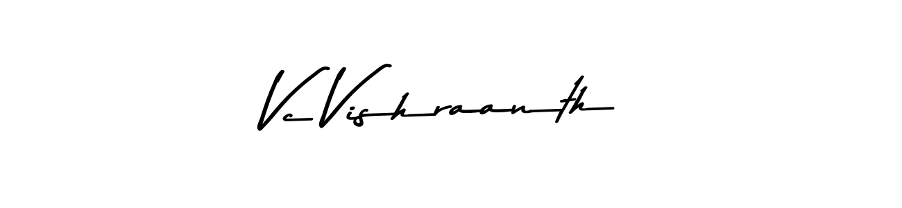 Best and Professional Signature Style for Vc Vishraanth. Asem Kandis PERSONAL USE Best Signature Style Collection. Vc Vishraanth signature style 9 images and pictures png