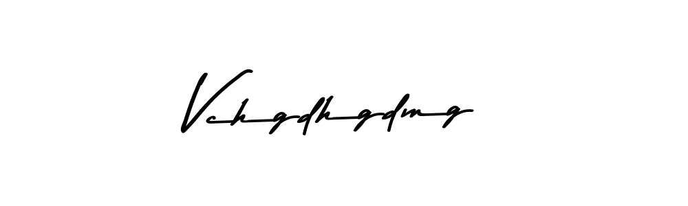 The best way (Asem Kandis PERSONAL USE) to make a short signature is to pick only two or three words in your name. The name Vchgdhgdmg include a total of six letters. For converting this name. Vchgdhgdmg signature style 9 images and pictures png