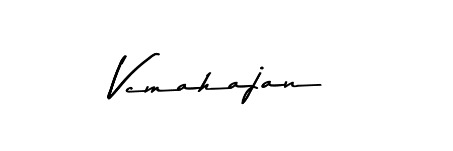 Vcmahajan stylish signature style. Best Handwritten Sign (Asem Kandis PERSONAL USE) for my name. Handwritten Signature Collection Ideas for my name Vcmahajan. Vcmahajan signature style 9 images and pictures png