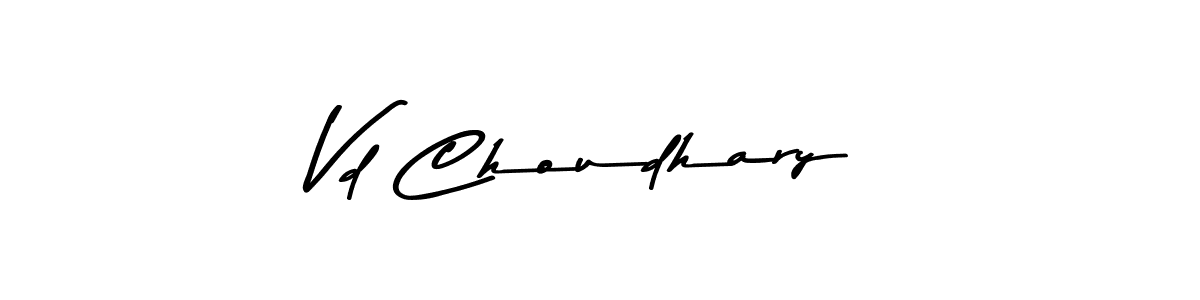 Make a beautiful signature design for name Vd Choudhary. Use this online signature maker to create a handwritten signature for free. Vd Choudhary signature style 9 images and pictures png