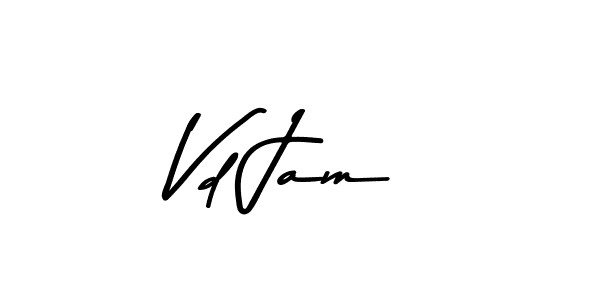 if you are searching for the best signature style for your name Vd Jam. so please give up your signature search. here we have designed multiple signature styles  using Asem Kandis PERSONAL USE. Vd Jam signature style 9 images and pictures png