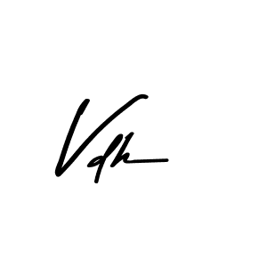 Once you've used our free online signature maker to create your best signature Asem Kandis PERSONAL USE style, it's time to enjoy all of the benefits that Vdh name signing documents. Vdh signature style 9 images and pictures png