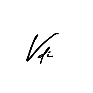 How to make Vdi signature? Asem Kandis PERSONAL USE is a professional autograph style. Create handwritten signature for Vdi name. Vdi signature style 9 images and pictures png