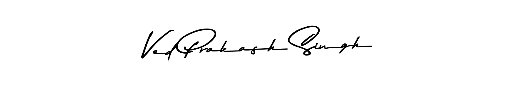 if you are searching for the best signature style for your name Ved Prakash Singh. so please give up your signature search. here we have designed multiple signature styles  using Asem Kandis PERSONAL USE. Ved Prakash Singh signature style 9 images and pictures png