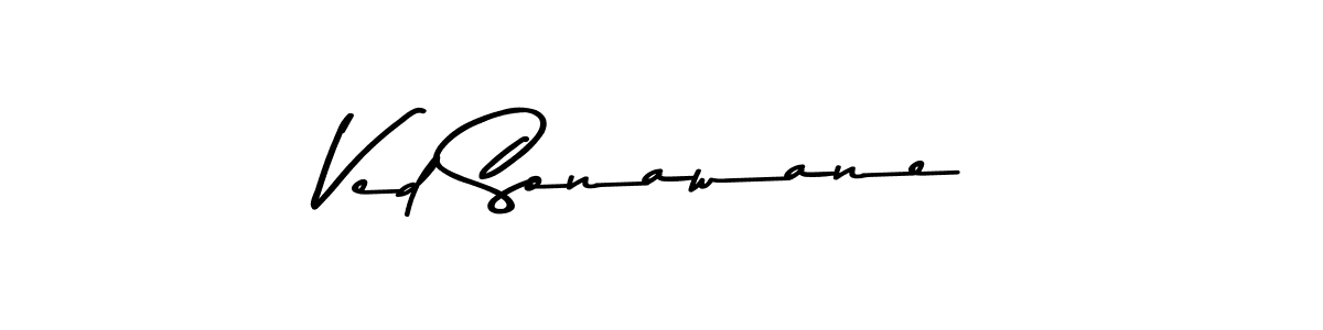 How to Draw Ved Sonawane signature style? Asem Kandis PERSONAL USE is a latest design signature styles for name Ved Sonawane. Ved Sonawane signature style 9 images and pictures png