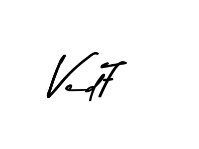 Ved7 stylish signature style. Best Handwritten Sign (Asem Kandis PERSONAL USE) for my name. Handwritten Signature Collection Ideas for my name Ved7. Ved7 signature style 9 images and pictures png