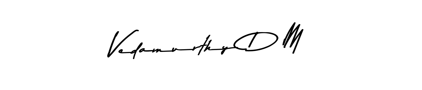 Also we have Vedamurthy D M name is the best signature style. Create professional handwritten signature collection using Asem Kandis PERSONAL USE autograph style. Vedamurthy D M signature style 9 images and pictures png
