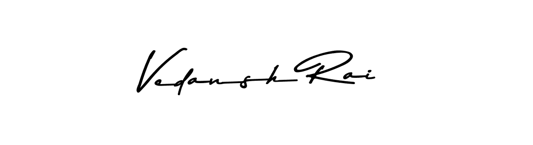 Here are the top 10 professional signature styles for the name Vedansh Rai. These are the best autograph styles you can use for your name. Vedansh Rai signature style 9 images and pictures png