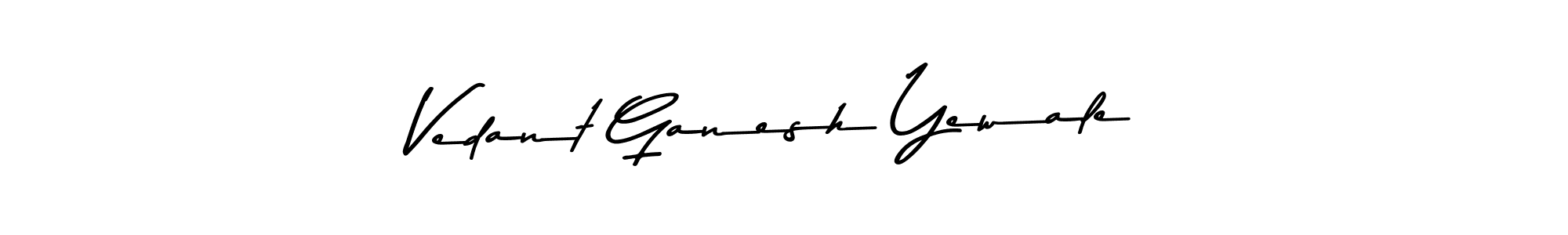 You can use this online signature creator to create a handwritten signature for the name Vedant Ganesh Yewale. This is the best online autograph maker. Vedant Ganesh Yewale signature style 9 images and pictures png