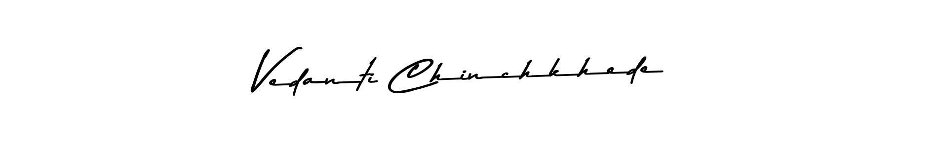 Similarly Asem Kandis PERSONAL USE is the best handwritten signature design. Signature creator online .You can use it as an online autograph creator for name Vedanti Chinchkhede. Vedanti Chinchkhede signature style 9 images and pictures png