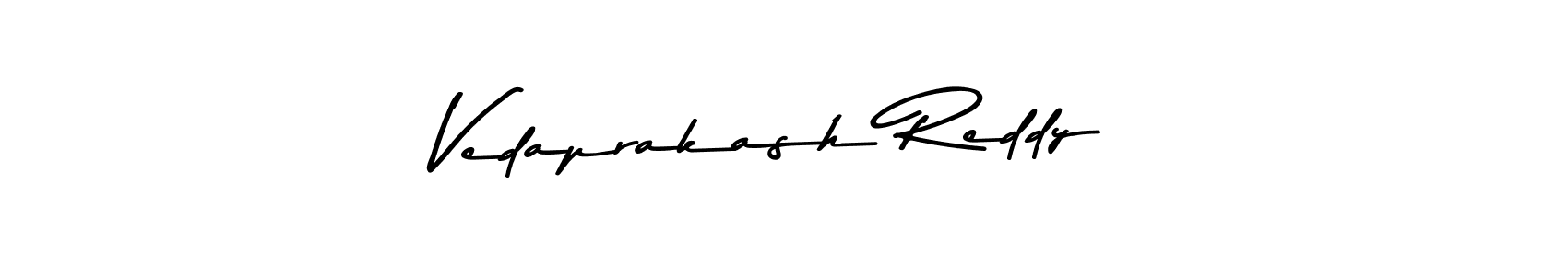 How to make Vedaprakash Reddy signature? Asem Kandis PERSONAL USE is a professional autograph style. Create handwritten signature for Vedaprakash Reddy name. Vedaprakash Reddy signature style 9 images and pictures png