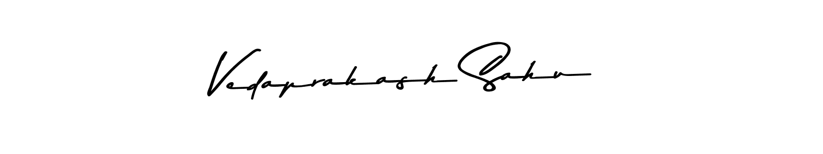 Also we have Vedaprakash Sahu name is the best signature style. Create professional handwritten signature collection using Asem Kandis PERSONAL USE autograph style. Vedaprakash Sahu signature style 9 images and pictures png